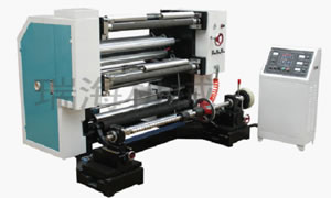 Máquina rebobinadora cortadora longitudinal de película BOPP